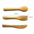 Import Wholesale Customized Logo Eco Friendly Reusable Travel Bamboo Cutlery Set from China