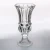 Import Wholesale Customized Relievo light luxury crystal French transparent Nordic Vase Home decoration Clear Glass Flower Vase from China