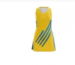 Wholesale Customized Womens Sublimated Netball Uniforms Manufacturers