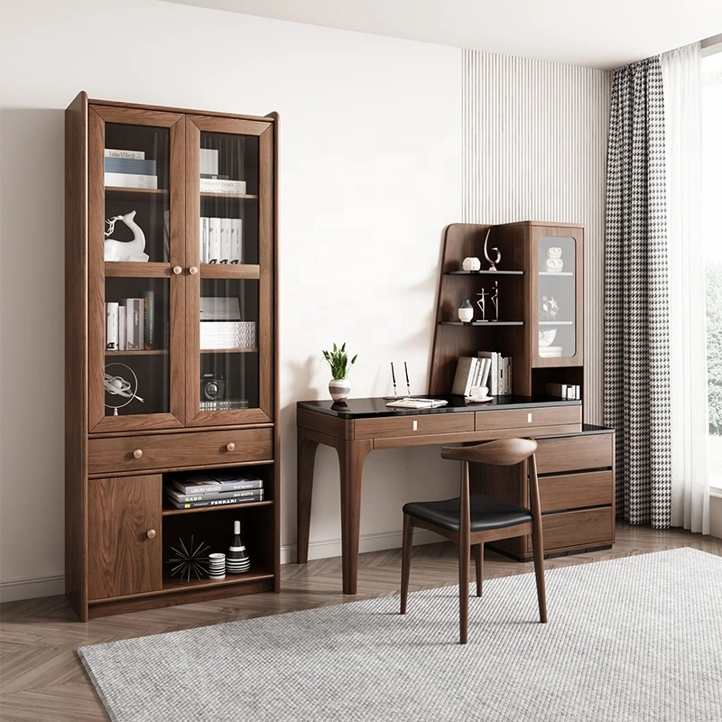 Wholesale Design Modern Wooden Home Furniture Book Storage Writing Desk