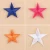 Import Wholesale Different Styles of Five Pointed Star Embroidery Patch With Various Colors Patches For Clothing from China