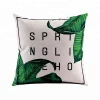 wholesale digital print linen cotton latest design custom decorative cushion cover