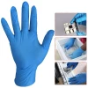 Wholesale disposable blue Nitrile-Gloves powder free examination (1000pcs/carton)