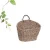 Import wholesale eco-friendly unique woven seagrass belly hanging basket for storage natural plant 20x24cm from China