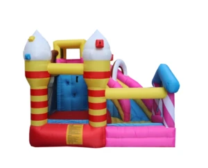 Wholesale Factory Price Durable Mini Nylon Candy Inflatable Bouncer Oxford Bouncer Castle Jumping House Combo For Kids