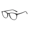 Wholesale fashion myopia round black optic frame acet eyewear