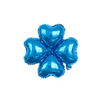 Wholesale Globos Al Por Mayor Four Leaf Clover Balloons Customizable Four Balls Group Shaped Foil Helium Balloons