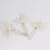 Import Wholesale Handmade Pearl Wedding Gold Hair Accessories Jewelry Bridal U Shape Hair Pins For Girl from China