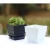 Import Wholesale indoor outdoor square planter plastic plant small flower pot from China