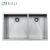 Wholesale Italian double bowl 304 stainless steel hand made kitchen sink for mansion villa project  D3320B