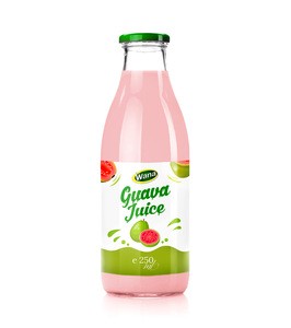 Wholesale Mango Juice Drink in 330ml Glass Bottle
