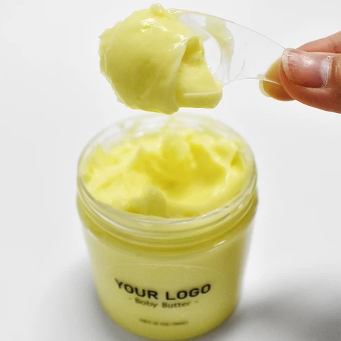 Wholesale Natural Moisturizing Whipped Shea Body Butter Morocco Lotion Skin Care Whitening Body Cream Coconut Mango Body Butter