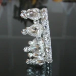 Wholesale New Fashion Luxury Crystal Rhinestone Baby Crown Bridal Crown Tiaras for Women Bride Wedding Hair Accessories CR003