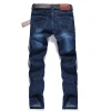 Wholesale OEM custom 100% cotton jeans men jeans trousers