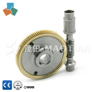 Wholesale OEM customized high precision forging worm gears 6108 6109 for the fitness equipment / steady velocity ratio