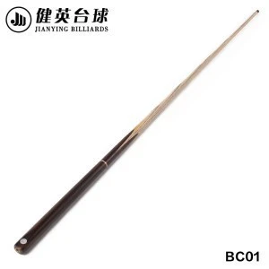 Wholesale OEM High Quality Luxury 2 pcs Maple Snooker Billiards Pool Cue Stick 3/4 jianying snooker cue