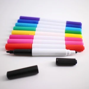 Wholesale office use dry erase dual tip double head whiteboard marker