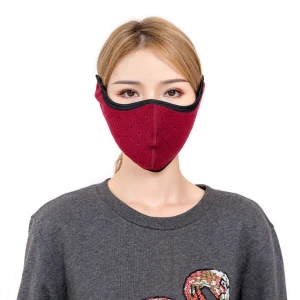 Wholesale Outdoor Cycling Sports Unisex Adults OEM Customized Logo Ear Muffs Mask Winter Warmers
