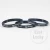 Import Wholesale price black rubber band silicone bracelet/wristband for party from China