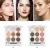 Import Wholesale Private Label Professional Cosmetic Make Up Glitter Eyeshadow Palette With Brush from China