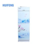 wholesale restaurant plastic push button simple water cooler hot cold standing manual sparkling water dispenser