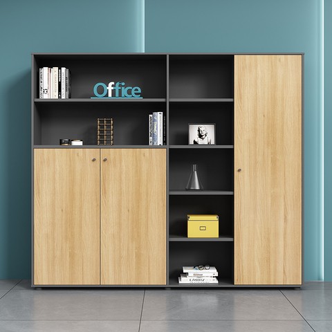 Wholesale simple textured particle board chipboard office furniture storage modern filling cabinets