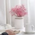 Import Wholesale Simple White Ceramic Porcelain Vases Flower Vase With Rope For Home Decoration Crafts from China