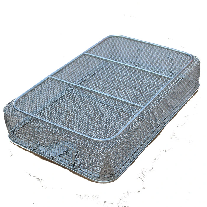 Wholesale stainless steel wire mesh yiwu metal storage baskets with label
