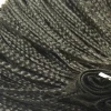 wholesale stock 100% brazilian human hair pre braided hair extensions