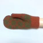 Wholesales jacquard snow woman warm winter mittens  gloves