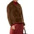 Import Winter Arrival Faux Fur Front Pocket Button Fastening Lined Coat For Women from China
