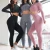 Women Fitness Workout Gym Sports Tights Push Up Seamless Leggings