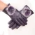Import Women Girls Winter Soft Warm PU Leather Fur Balls Touch Screen Women Gloves from China
