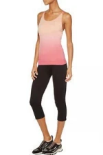 Women Gym Apparel Tie Dye Seamless Stretch Sports Jersey New Model Yoga Tank Top hst2337