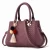 Import Women Leather Handbag Designer Top Handle Satchel Shoulder Bag Crossbody Purses from China
