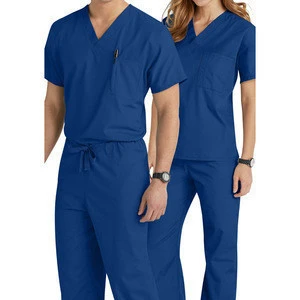 Buy Womens And Mens Stylish Medical Scrubs Nursing Uniform from Hubei  Hothome Industry Co., Ltd., China
