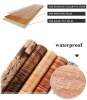 wood grain vinyl foil decoration film for membrane and vacuum pressing