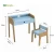 Import Wood kids study table and chair set furniture children mdf writing table for child from China