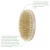 Import Wooden Bath Brush, Natural Elastic Bristle Brush Body Massage from China