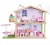 Import Wooden children&#39;s toys wooden pink Princess house wooden doll house from China