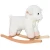 Import Wooden Rocking Horse Plush Rocking Sheep Toy Ride on Animal Sheep Toy from China