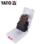 YATO YT-41605 POWER TOOL ACCESSORIES 25PCS CO-HSS TWIST DRILL BIT SET