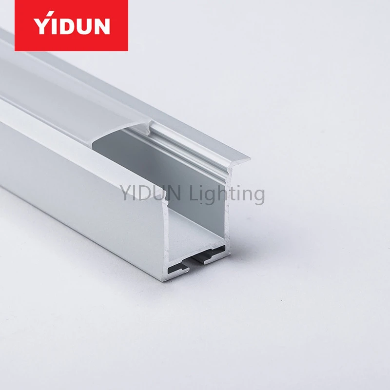 YIDUN Decorative Led Aluminum Strip Profiles With Clips End Caps Accessory