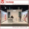 Yota builds 20x20 wood structure trade show booth , offering stand rental service in Las Vegas