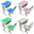 Import YUANJU Factory Selling School Set Height Adjustable Desks Durable Kids Study Desk and Chair Multi Purpose Children Chairs School from China