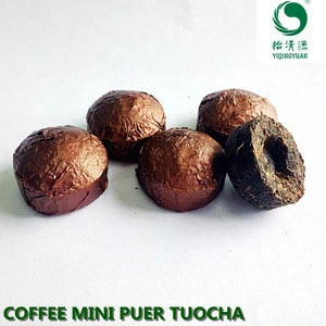 Yunnan mini tuocha puer tea chinese tea with coffee beans