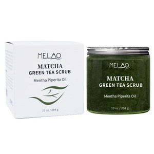 Ze Light OEM Private Label 100% Natural Organic Facial Scrub Green Tea Exfoliating Moisturizing Face Matcha Body Scrub