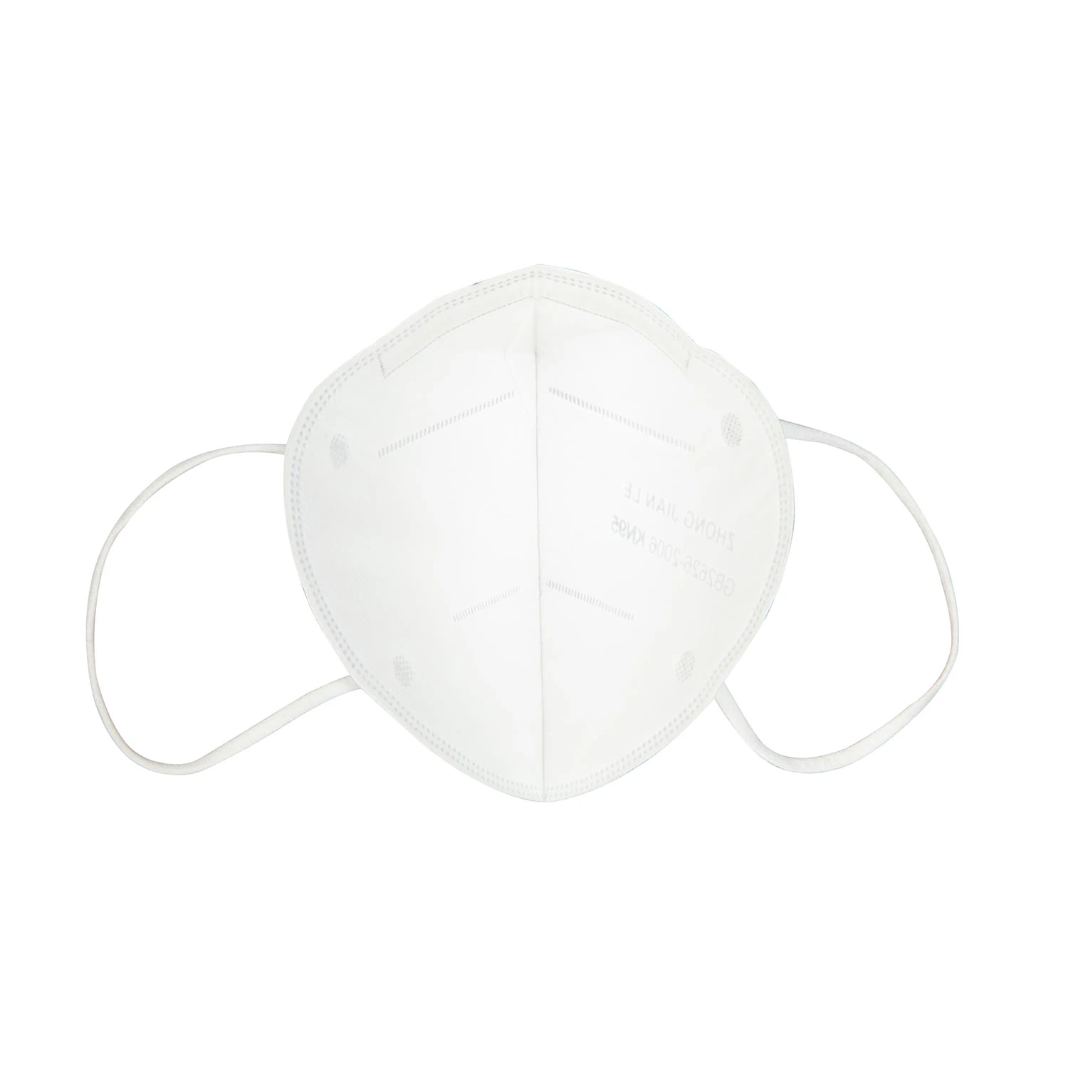 ZHONGJIANLE Anti Dust Meltblown Fabric Protectores Faciales Mascarillas Face Shield FFP2 KN95 Face Mask