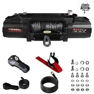 New design 13500lbs trailer winch for off-roading and driving