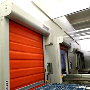high speed rolling doors for cold storage or refrigeration roomCold room stainless thermal insulated rapid door